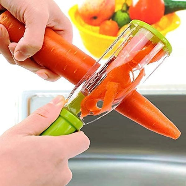 Smart Peeler med Behållare